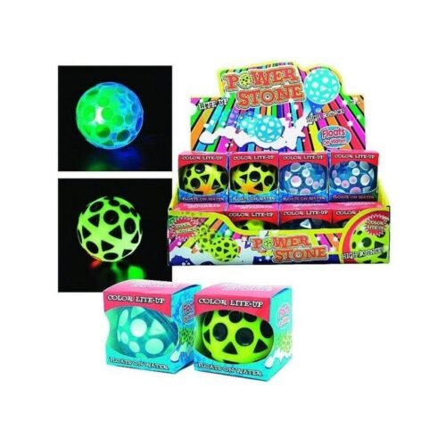 Piłeczka ze światłem 5,5cm MIX