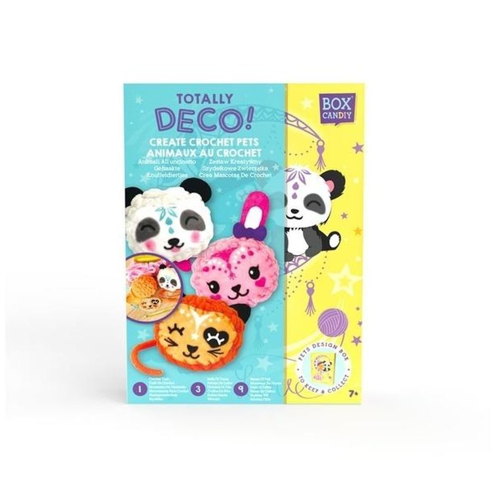 Zestaw artystyczny Szydełkowe zwierzątka