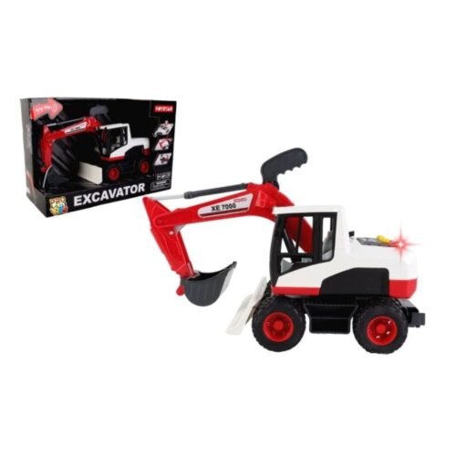 Pojazd specjalistyczny - Koparka z dźwiękiem