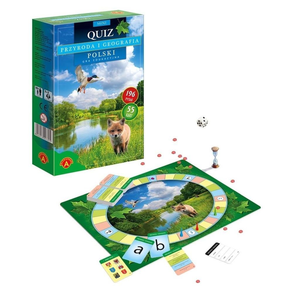 Quiz Przyroda i Geografia Polski mini ALEX