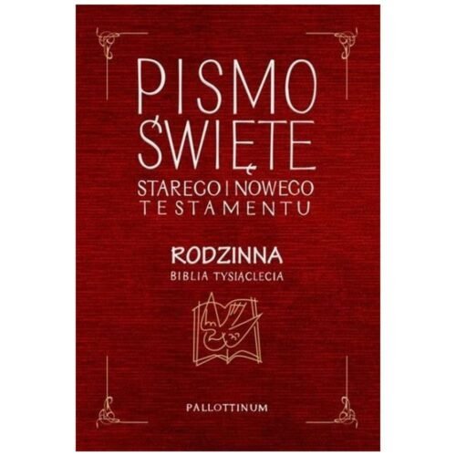 Biblia Tysiąclecia rodzinna czerwona
