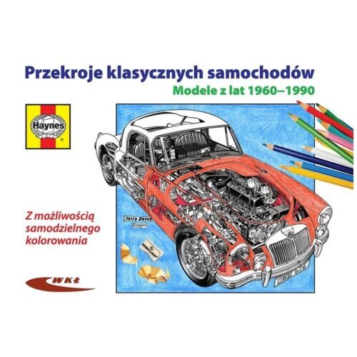 Przekroje klasycznych samochodów. Modele 1960-1990