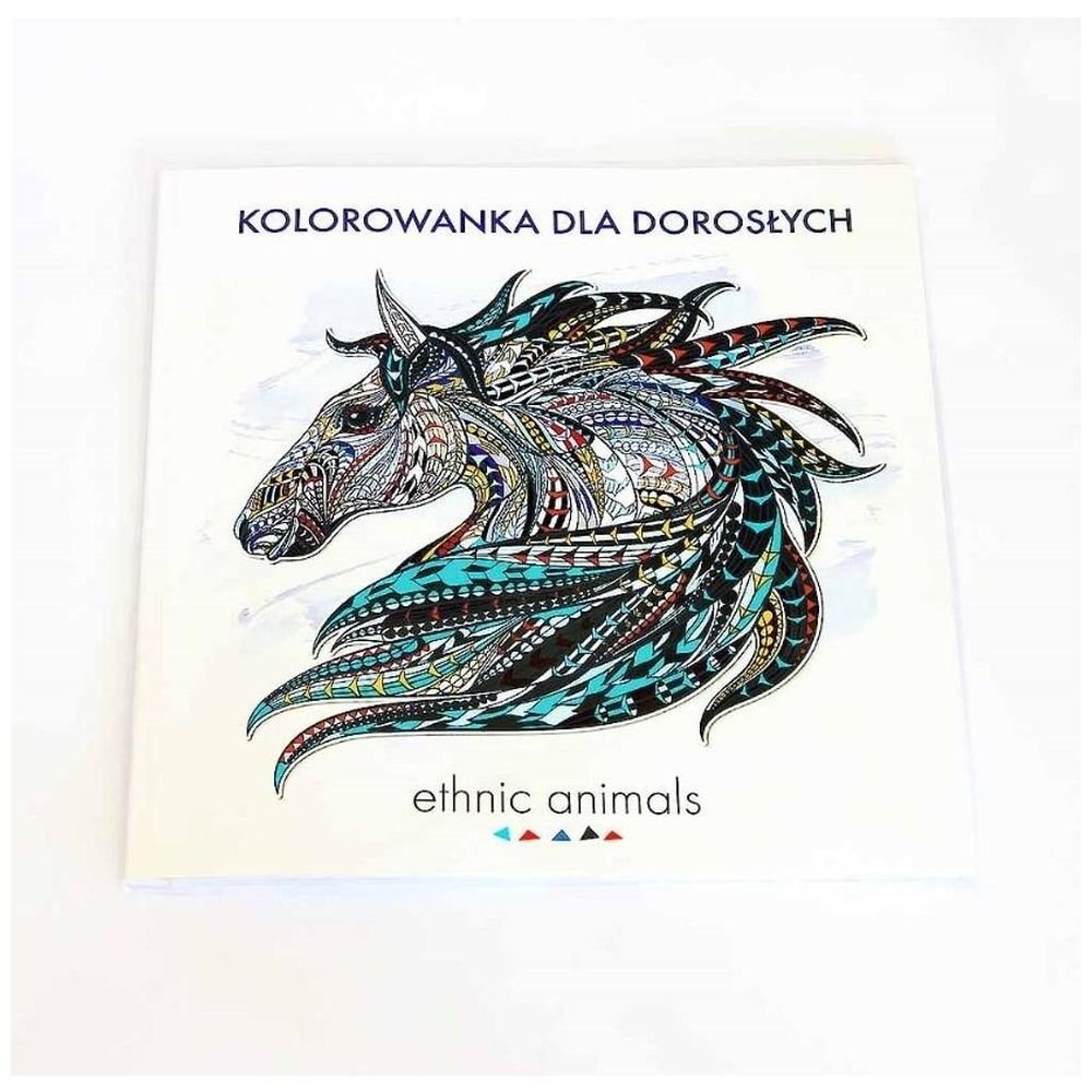 Ethnic animals. Kolorowanka dla dorosłych
