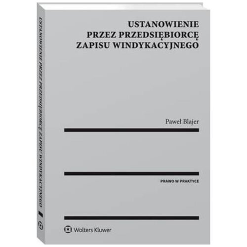 Ustanowienie przez przedsiębiorcę zapisu windykac.