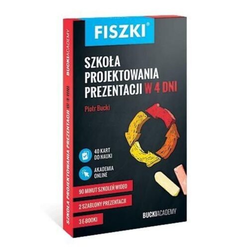 Fiszki. Szkoła projektowania prezentacji w 4 dni