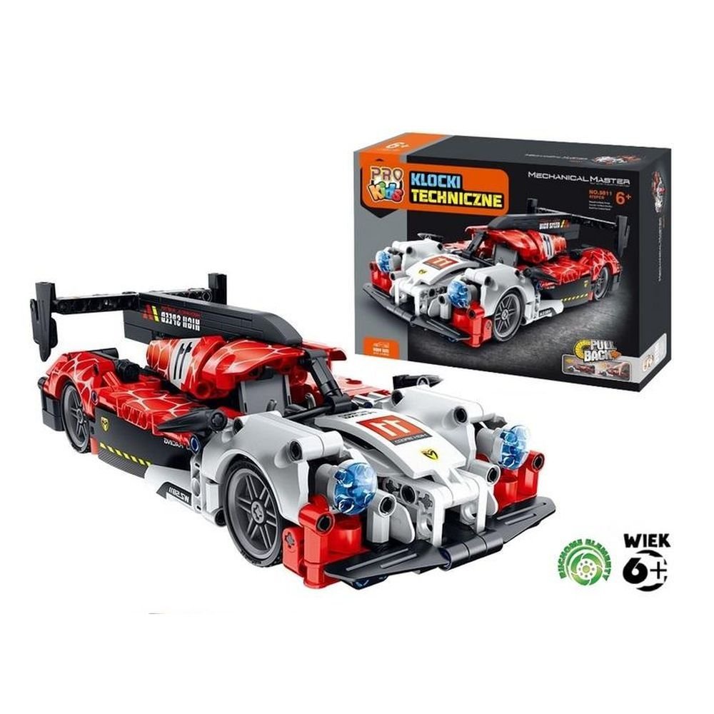 Klocki techniczne PRO Kids Super car wyścigowy