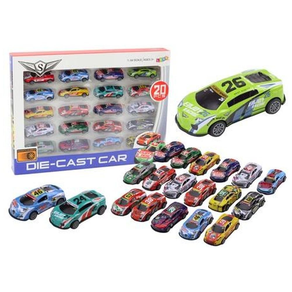 Resoraki sportowe 1:64 20szt