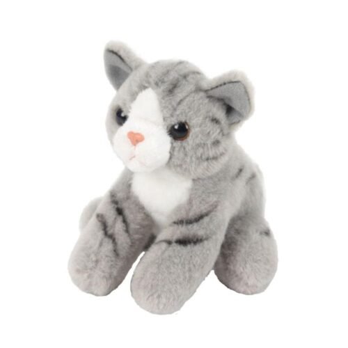 Kot siedzący szary 13cm