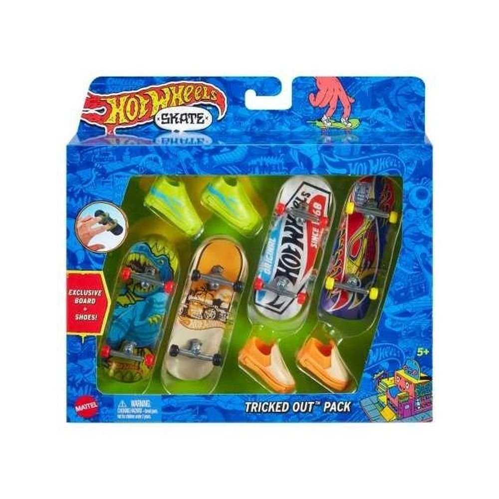 Hot Wheels Skate Deskorolka + buty 4-pak HNG72