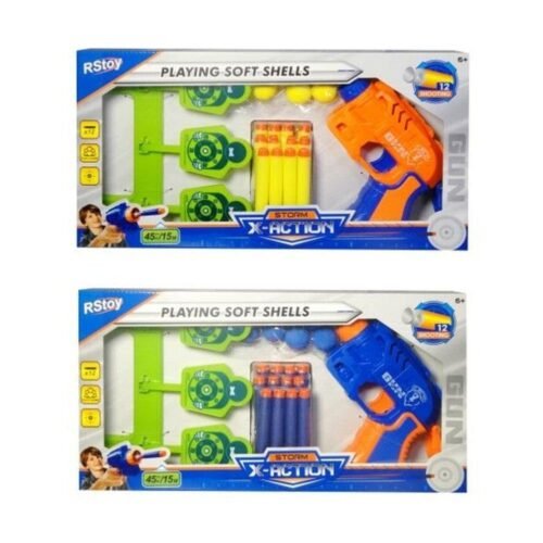 Pistolet z piankowymi pociskami MIX