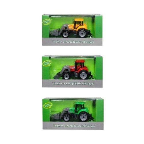 Traktor z maszyną MIX