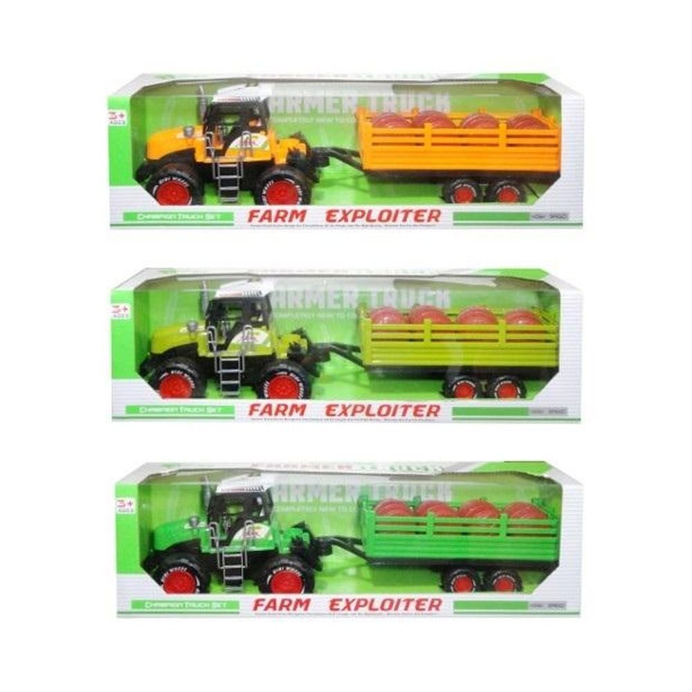 Traktor z przyczepą MIX