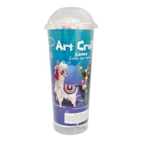 Zestaw DIY w kubeczki. Lama