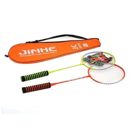 2 rakietki + lotka do badmintona w pokrowcu