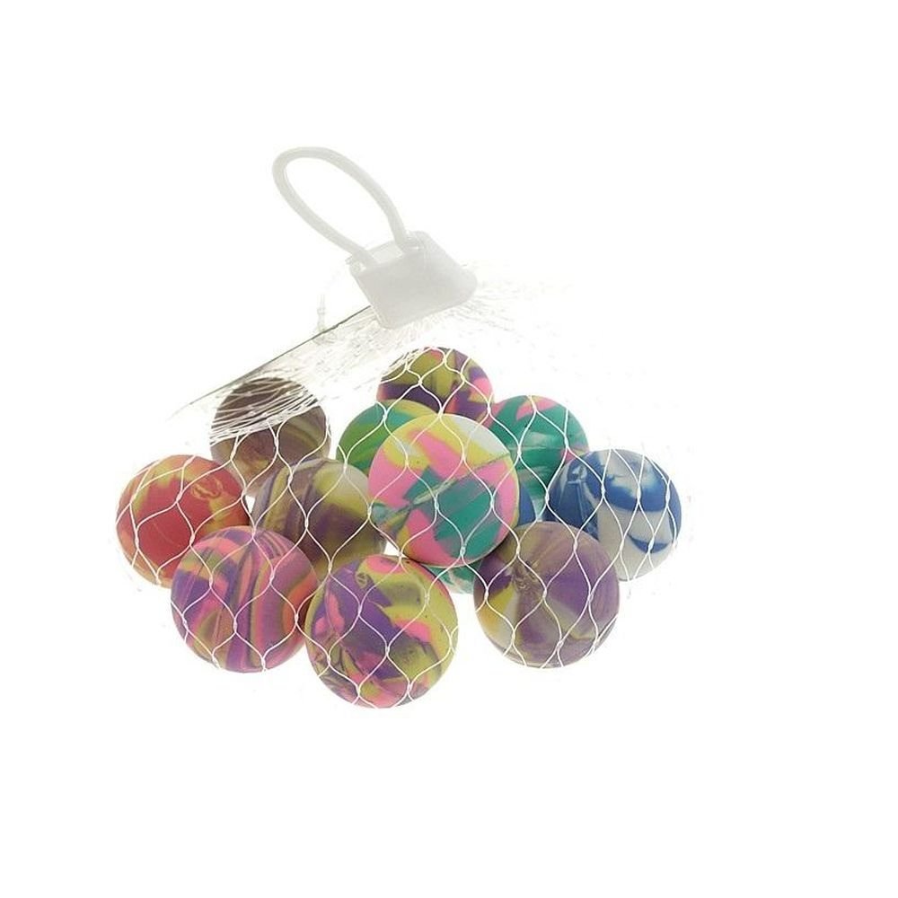 Piłeczka kauczukowa 2,5cm 12szt