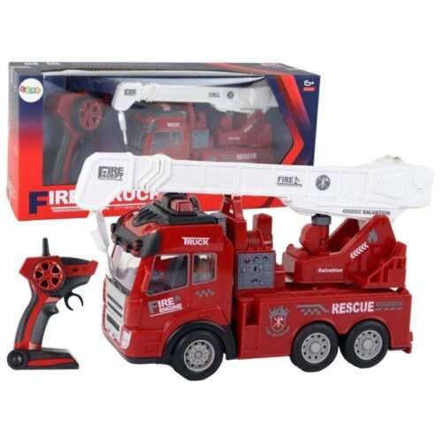 Straż pożarna z dźwigiem R/C