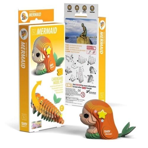 Syrenka Eugy. Eko Układanka 3D