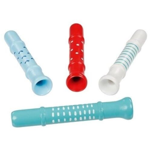 Plastikowe mini trąbki mix