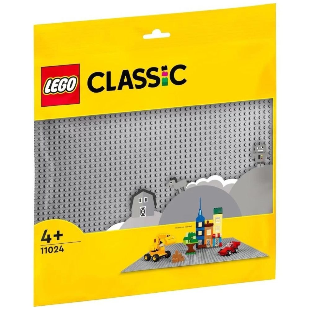 LEGO(R) CLASSIC 11024 (12szt) Szara płytka konstrukc
