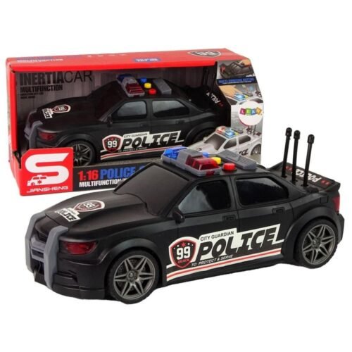 Policja 1:16 z dźwiękiem czarna