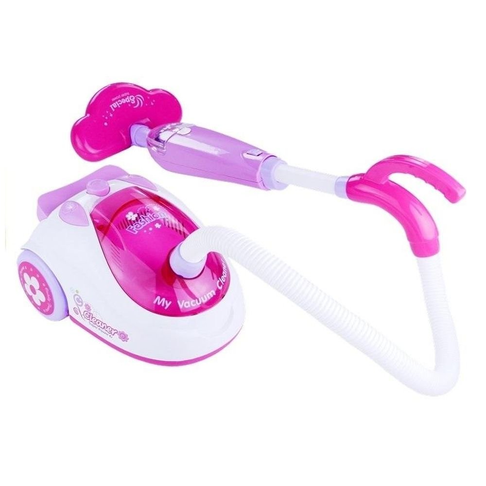 Zestaw do sprzątania Odkurzacz na baterie różowy