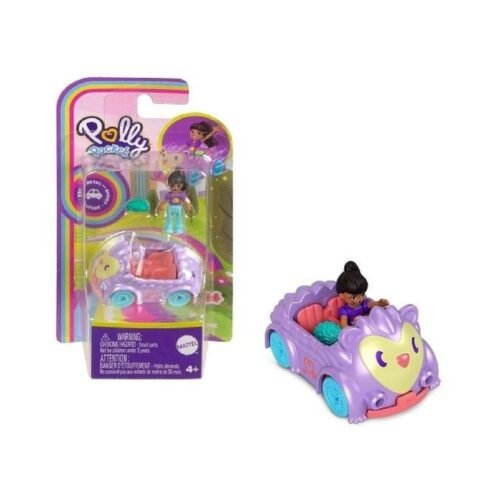 Polly Pocket. Figurka z pojazdem - Jeż HKV58
