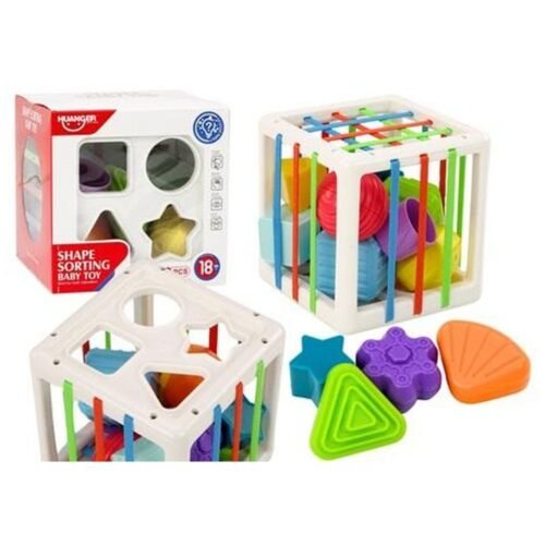 Sorter edukacyjna kostka kolorowa