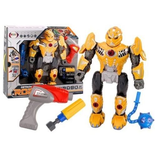 Robot do skręcania światła dźwięk żółty