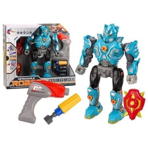 Robot do skręcania światła dźwięk turkusowy
