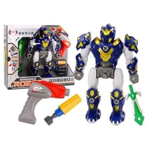 Robot do skręcania światła dźwięk granatowy