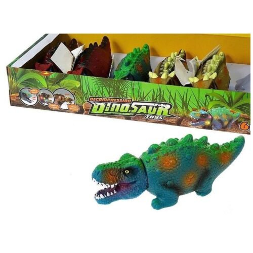 Gniotek z piszczkiem Dinozaur MIX