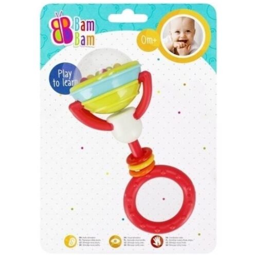 Grzechotka lizaczek BAM BAM