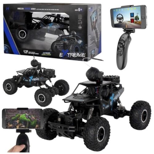 Auto terenowe R/C z kamerą HD 1:16