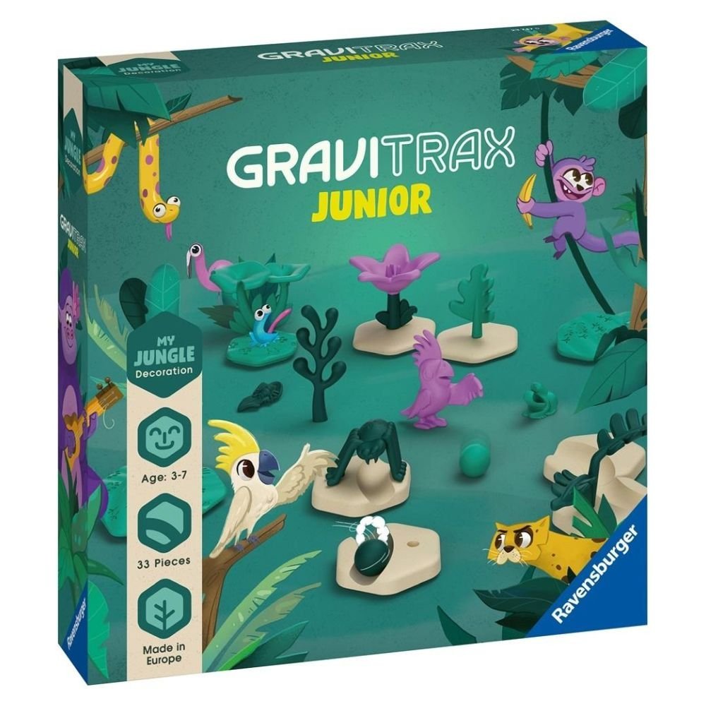 Gravitrax Junior - zestaw uzupełniający Dżungla