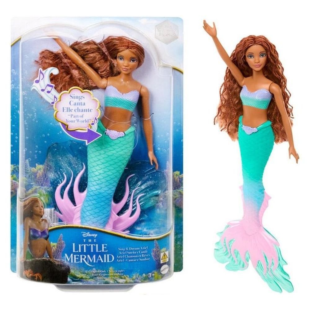 Disney Mała Syrenka. Lalka Ariel HMX22