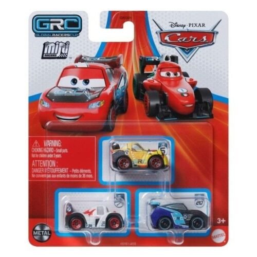 Cars. Mikroauto 3szt HXY61