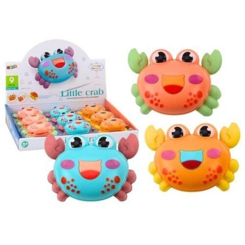 Krab mały wesoły napęd frykcyjny 3 kolory