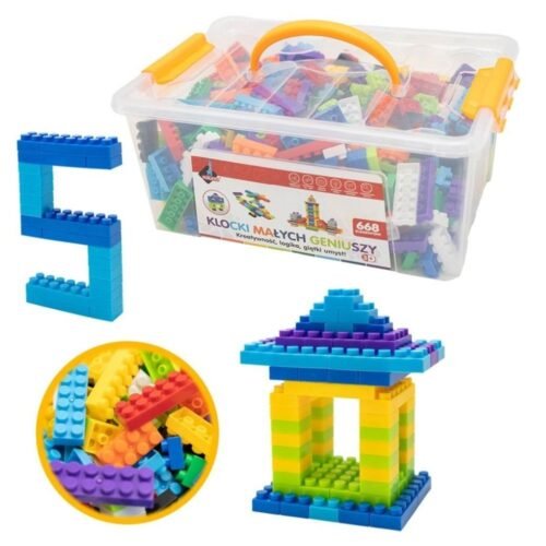 Klocki małych geniuszy basic 668el