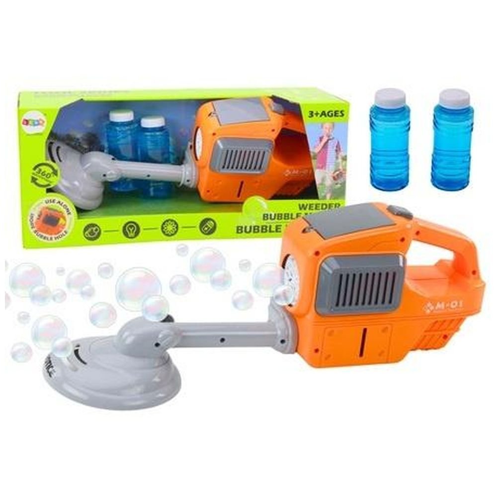 Podkaszarka do baniek mydlanych + 2 płyny