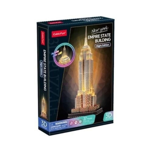 Puzzle 3d Empire State Building (wersja nocna)
