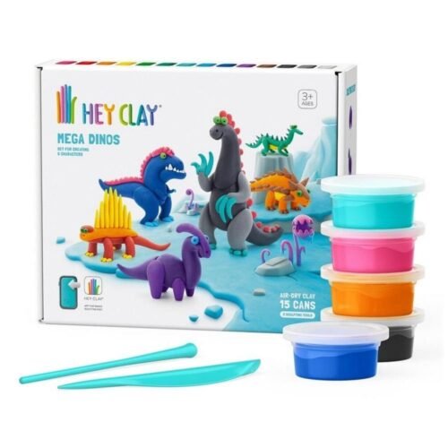 Hey Clay - Zestaw Mega Dinozaury