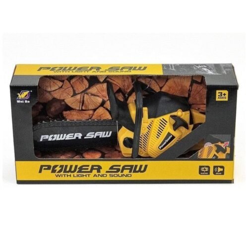 Piła na baterie żółta