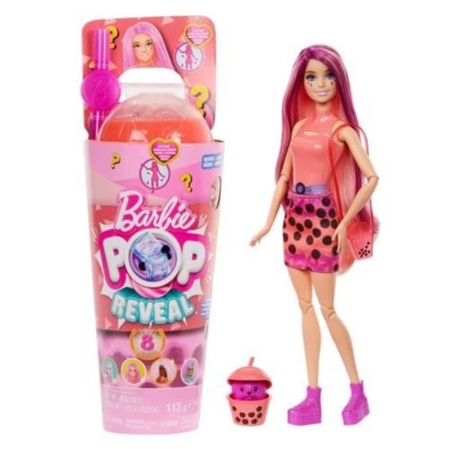 Barbie Pop Reveal Lalka Mango Bubble Tea