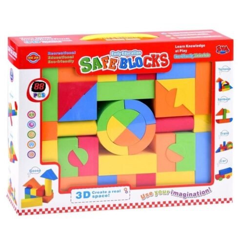 Klocki piankowe 88szt