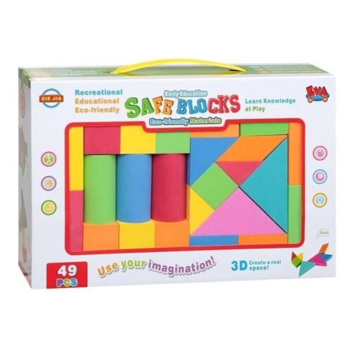 Klocki piankowe 49szt