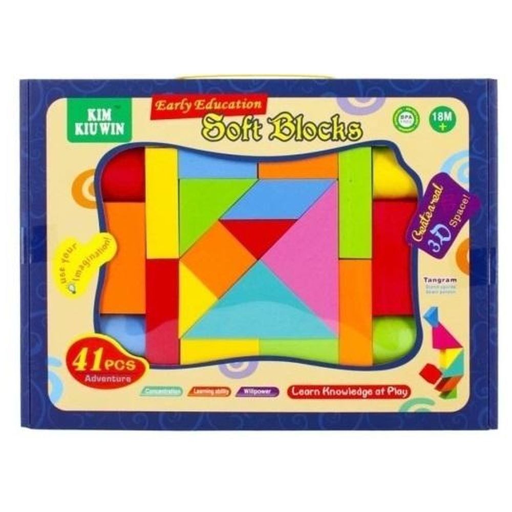 Klocki piankowe 41szt