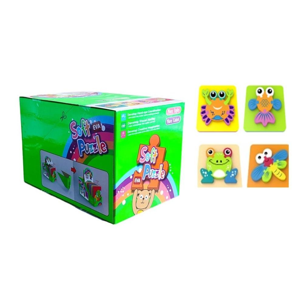 Puzzle piankowe 3D (12szt)