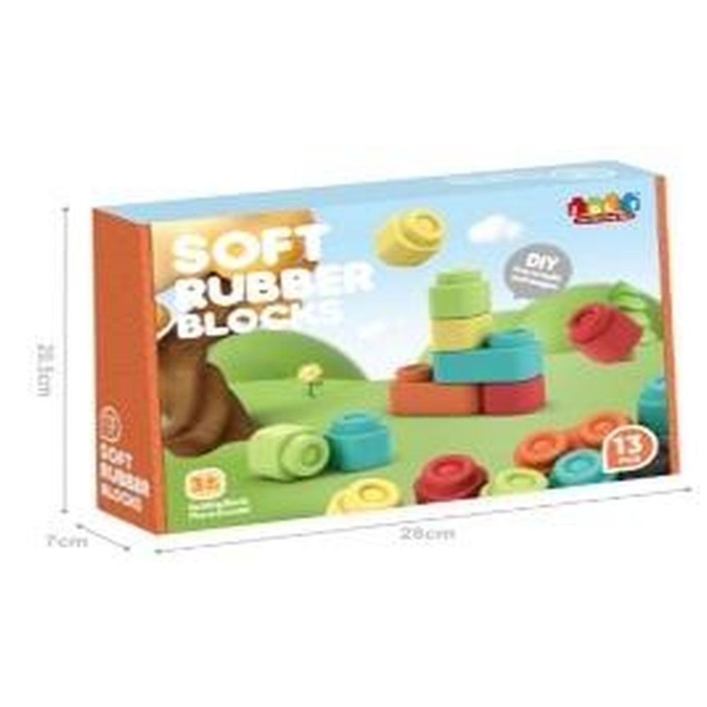 Klocki miękkie 13szt