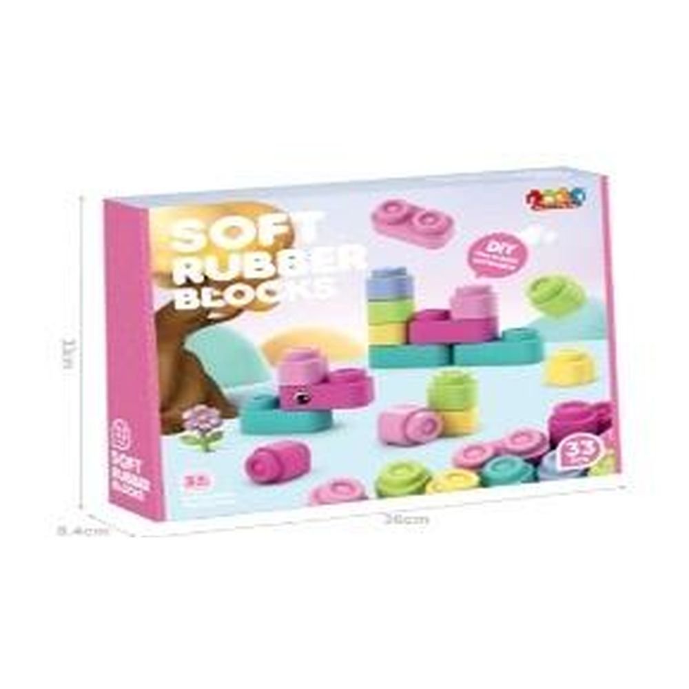Klocki miękkie 33szt