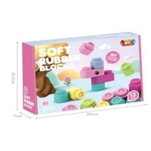 Klocki miękkie 13szt